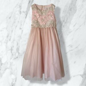 Girls Embroidered Dress